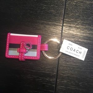 Coach Keychain photo holder